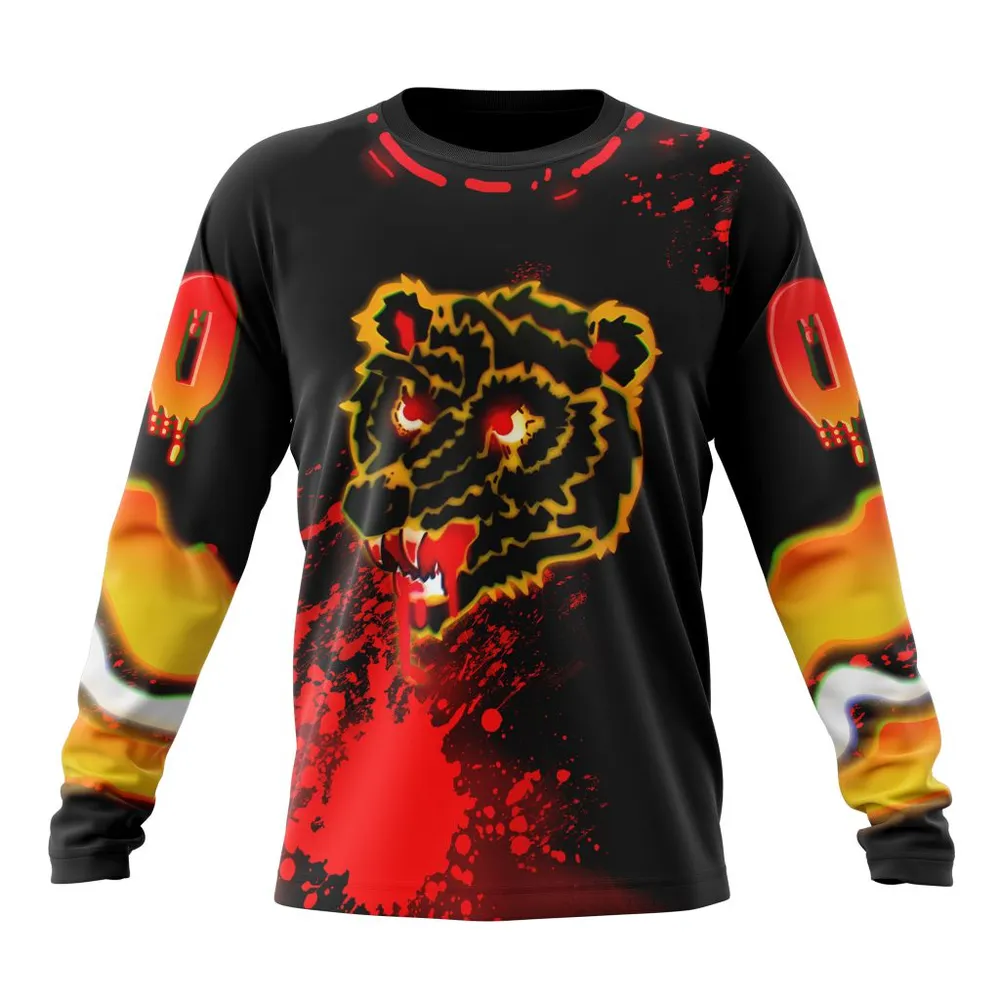 Boston Bruins | Specialized Jersey For Halloween Night Long Sleeved Sweatshirt 