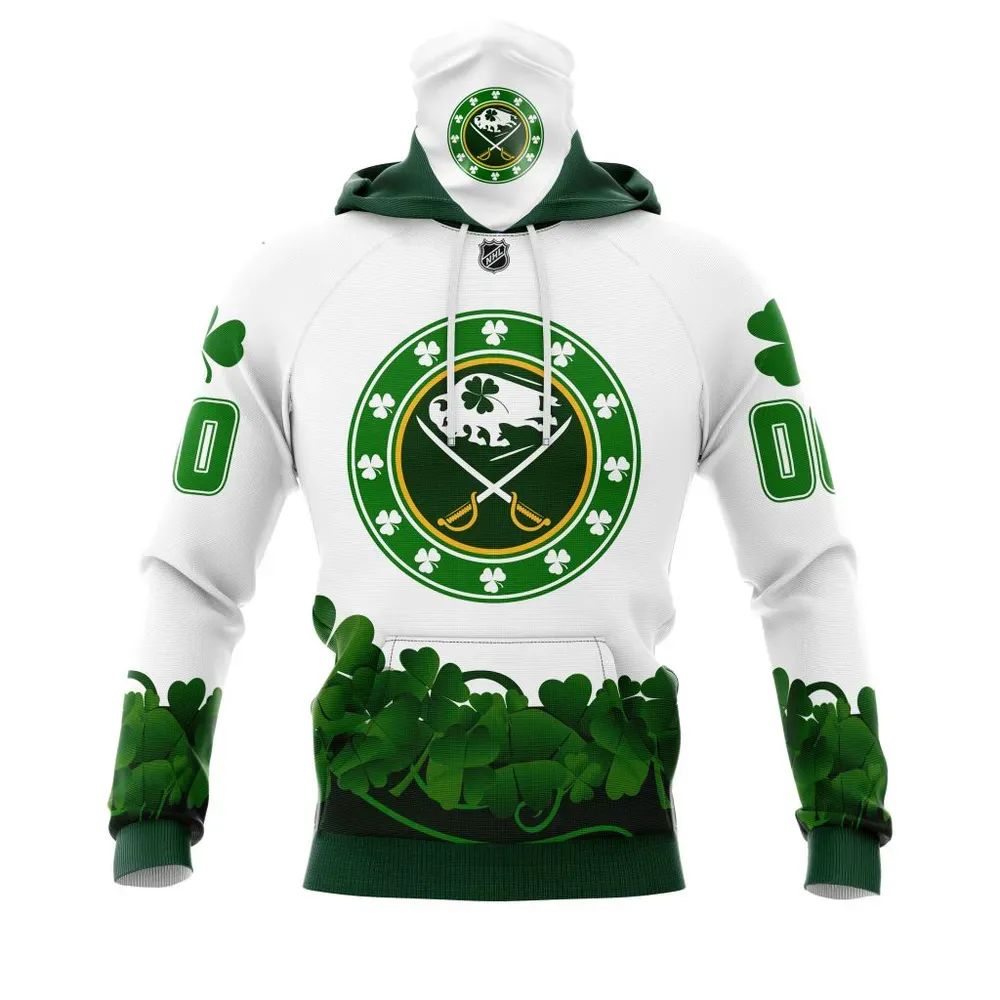 Buffalo Sabres | Happy St.Patrick Days Jersey V0522 Mask Hoodie