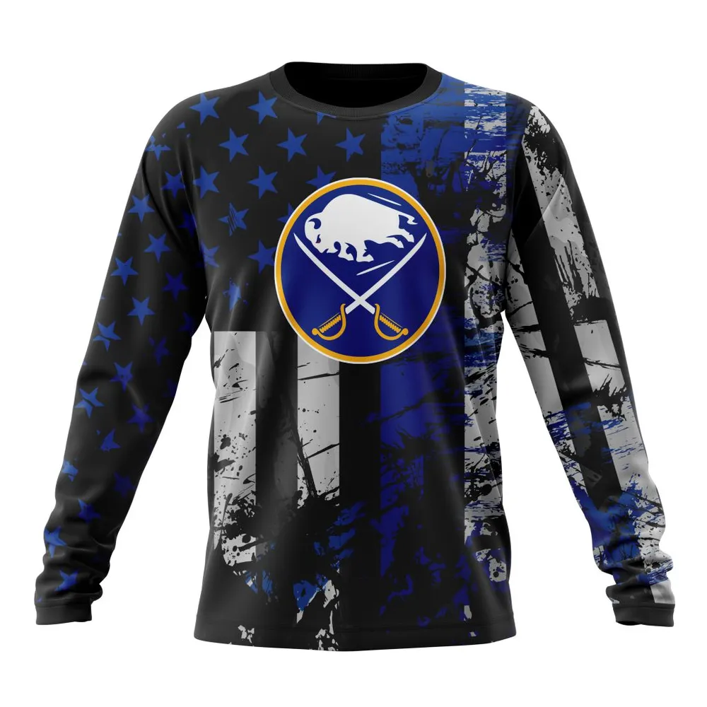 Buffalo Sabres | Specialized Jersey For America Long Sleeved Sweatshirt 