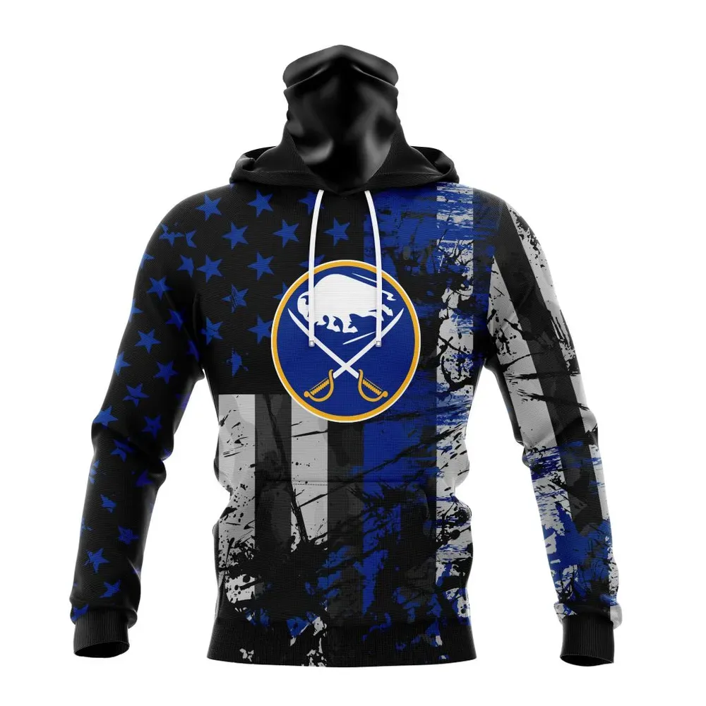 Buffalo Sabres | Specialized Jersey For America Mask Hoodie