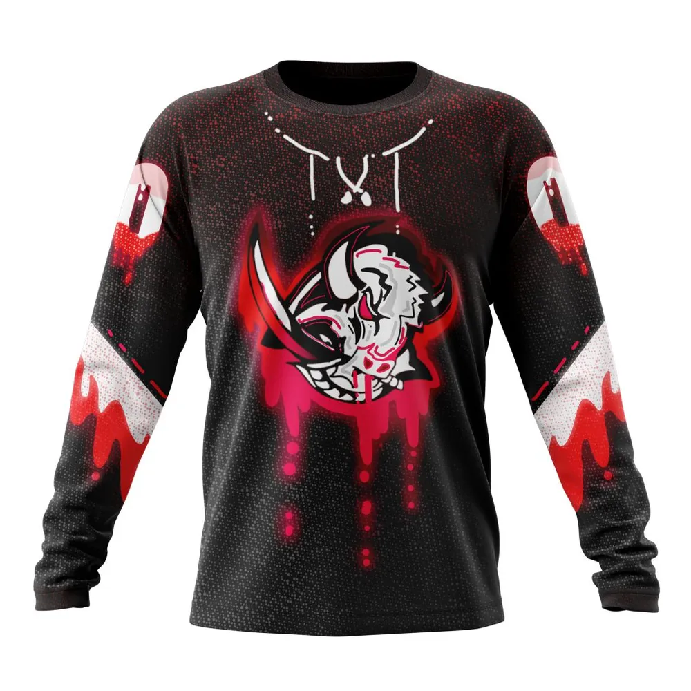 Buffalo Sabres | Specialized Jersey For Halloween Night Long Sleeved Sweatshirt 