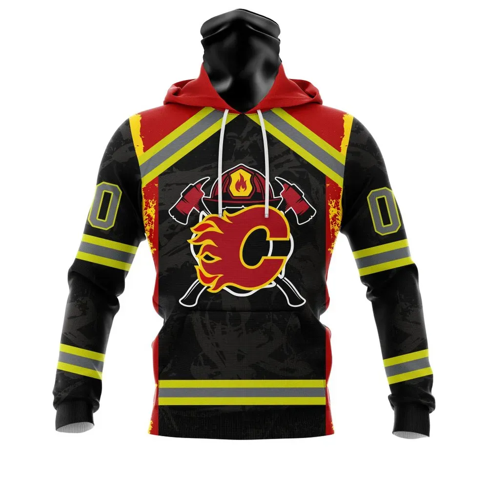 Calgary Flames | Honnor Firefighter V0322 Mask Hoodie