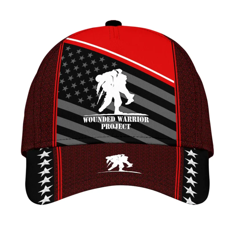 Wounded Warrior Project Veteran Baseball Cap All Over Print BLVTR11924GWWP