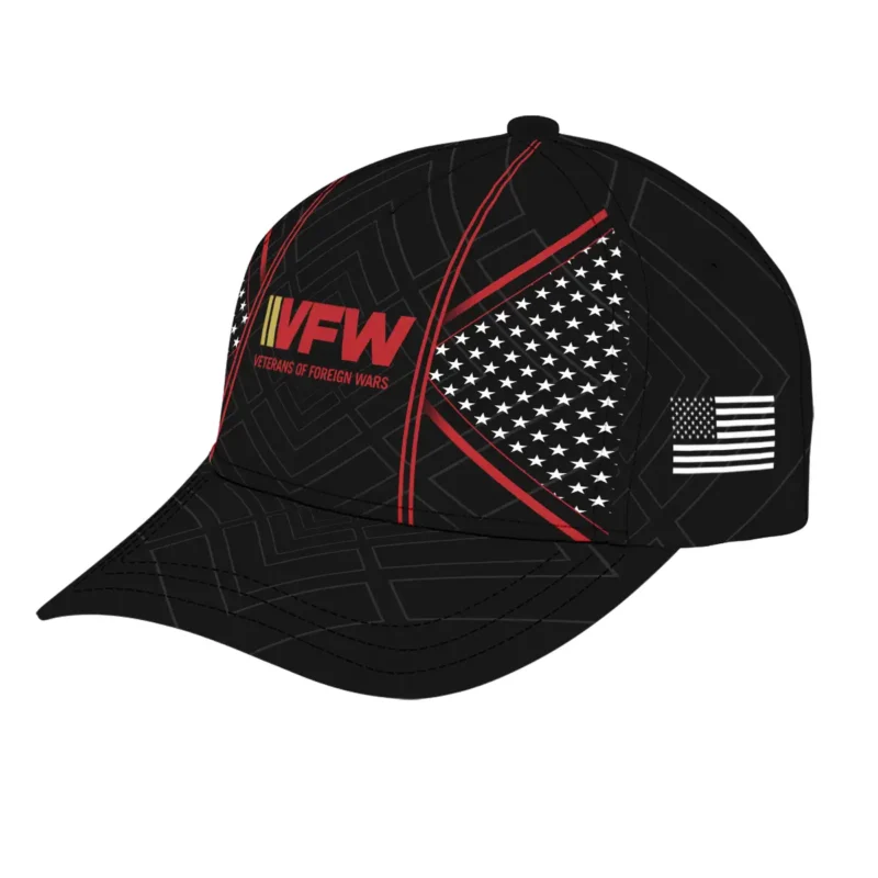 Veterans of Foreign Wars Veteran Baseball Cap All Over Print BLVTR11924AVFW