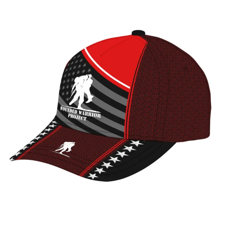 Wounded Warrior Project Veteran Baseball Cap All Over Print BLVTR11924GWWP