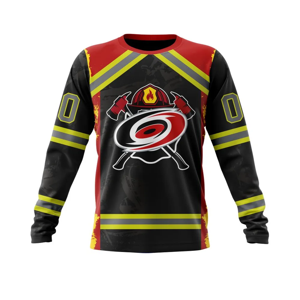 Carolina Hurricanes | Honnor Firefighter V0322 Long Sleeved Sweatshirt 