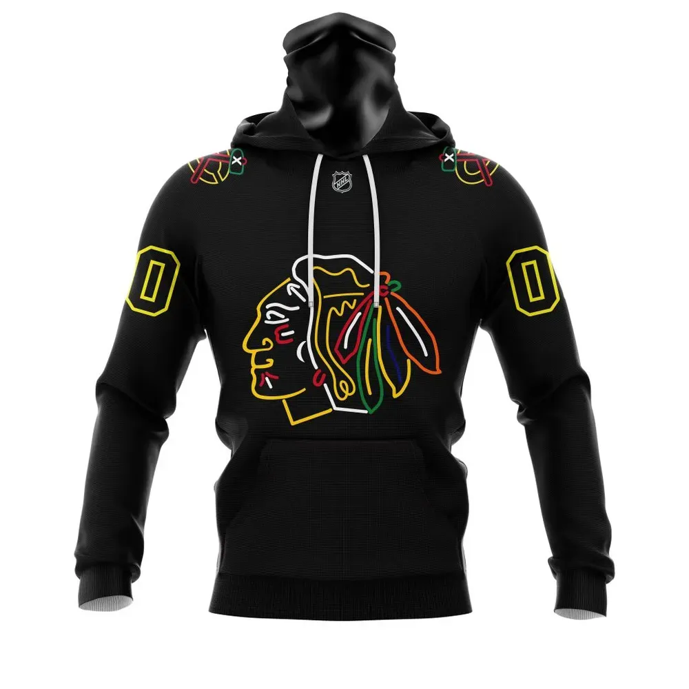 Chicago Blackhawks | Foundation Night Jersey Mask Hoodie