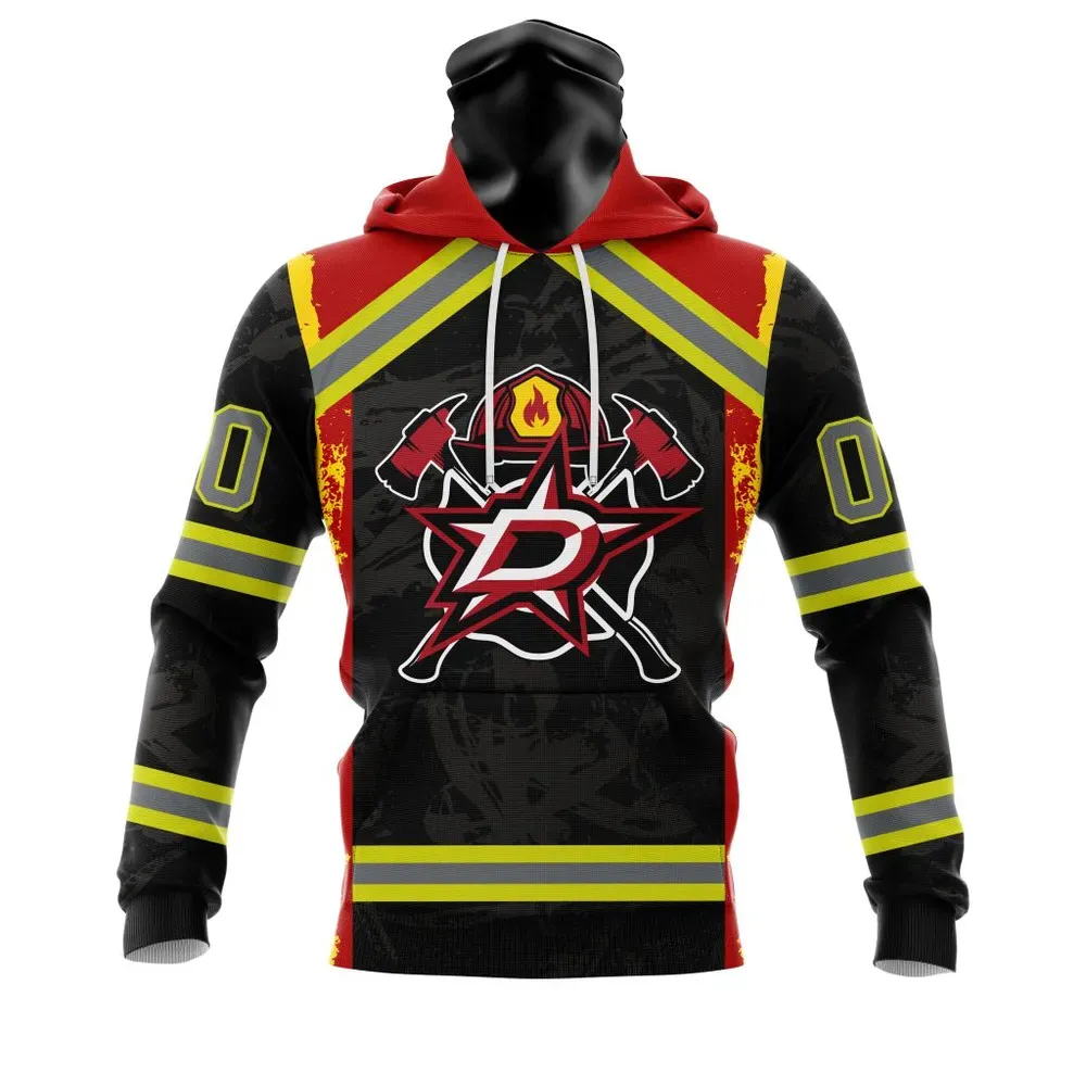 Dallas Stars | Honnor Firefighter V0322 Mask Hoodie