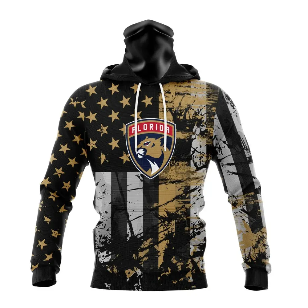 Florida Panthers | Specialized Jersey For America Mask Hoodie