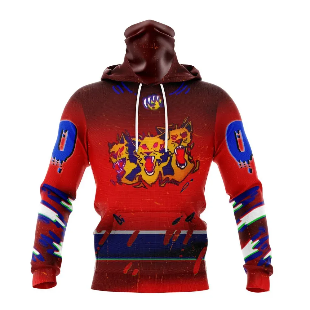 Florida Panthers | Specialized Jersey For Halloween Night Mask Hoodie