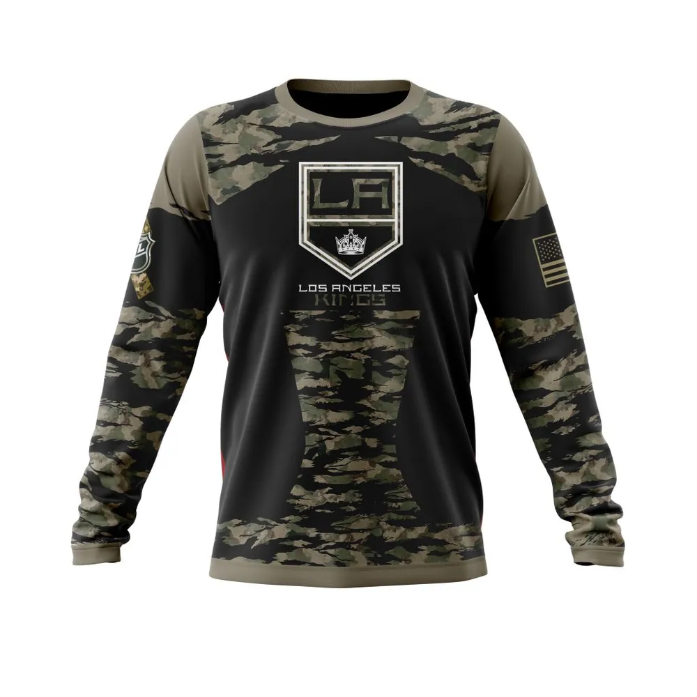 Los Angeles Kings | Honors Veterans And Military Members Long Sleeved Sweatshirt 