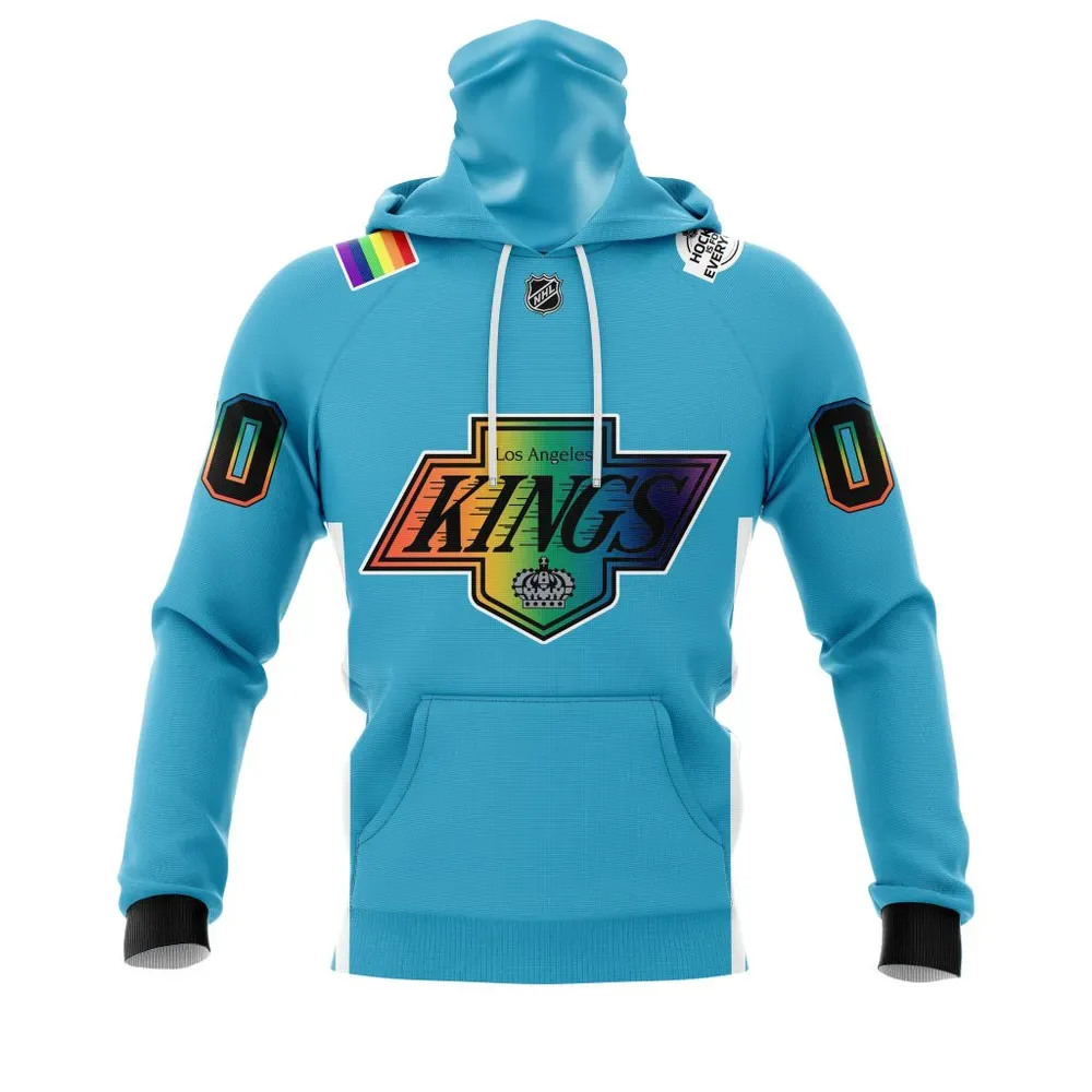 Los Angeles Kings | Specialized Pride Night  Mask Hoodie