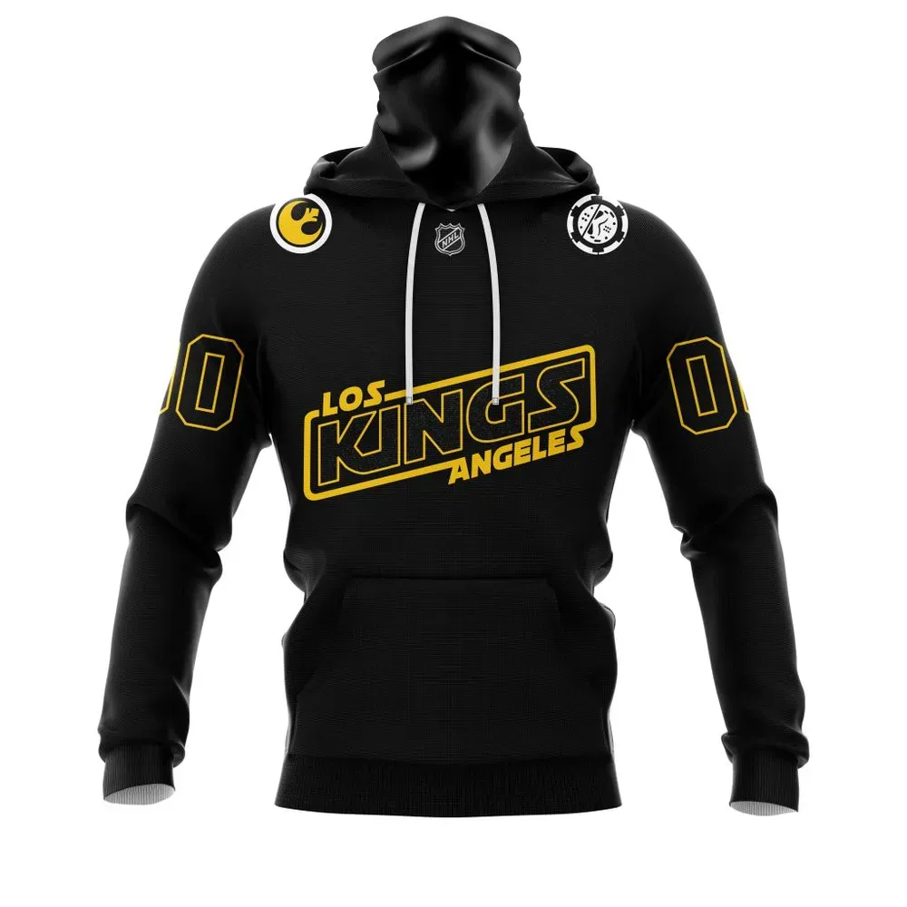 Los Angeles Kings | Specialized Star Wars May The 4Th Be With You V022 Mask Hoodie