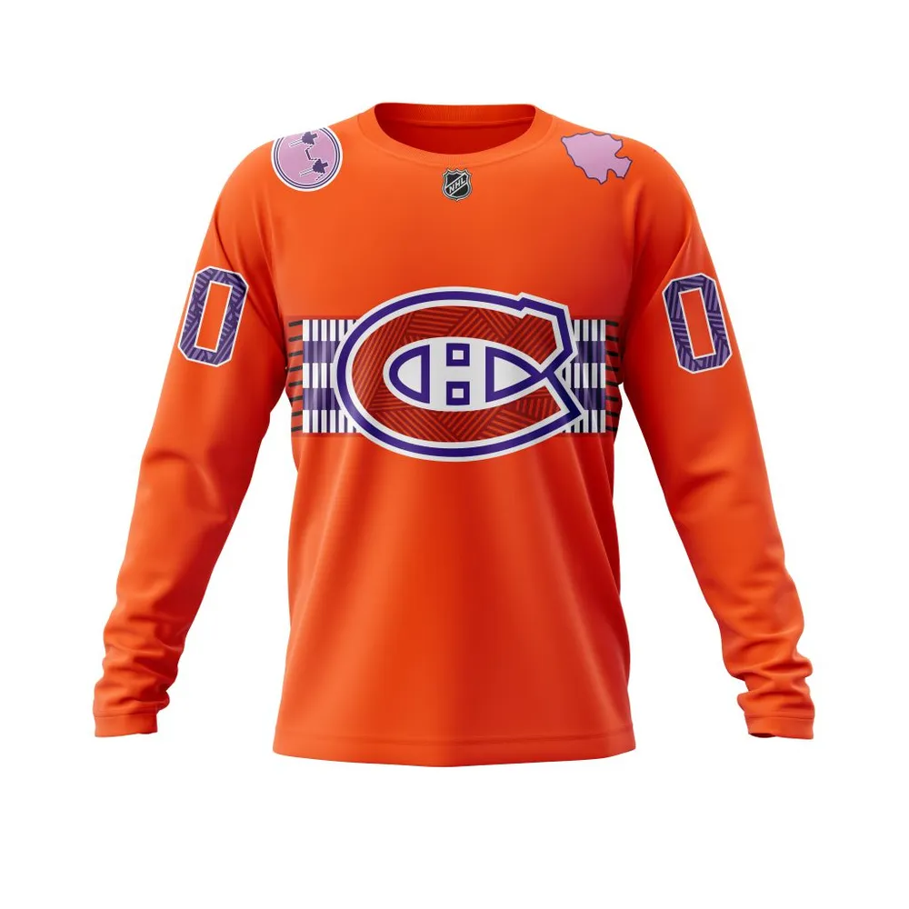 Montreal Canadiens | Indigenous Celebration Night Long Sleeved Sweatshirt 