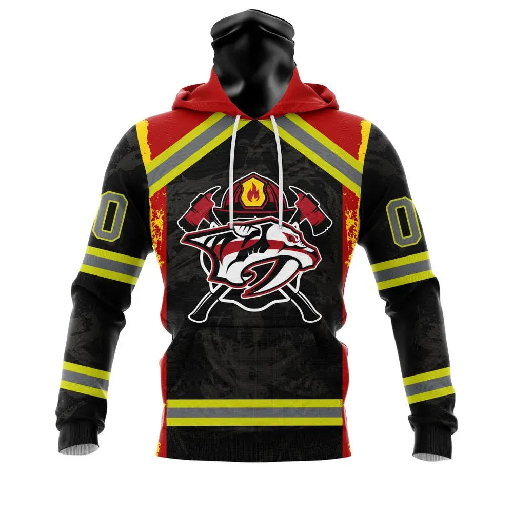 Nashville Predators | Honnor Firefighter V0322 Mask Hoodie