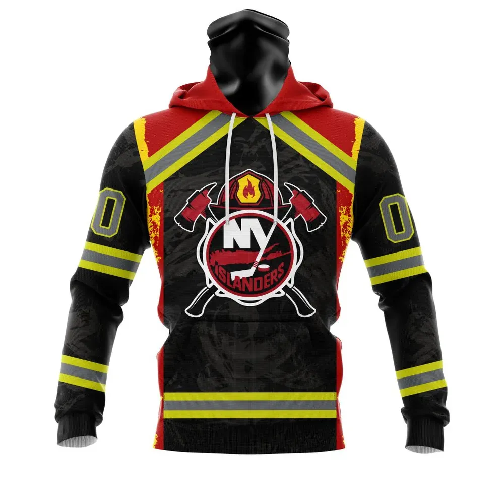 New York Islanders | Honnor Firefighter V0322 Mask Hoodie