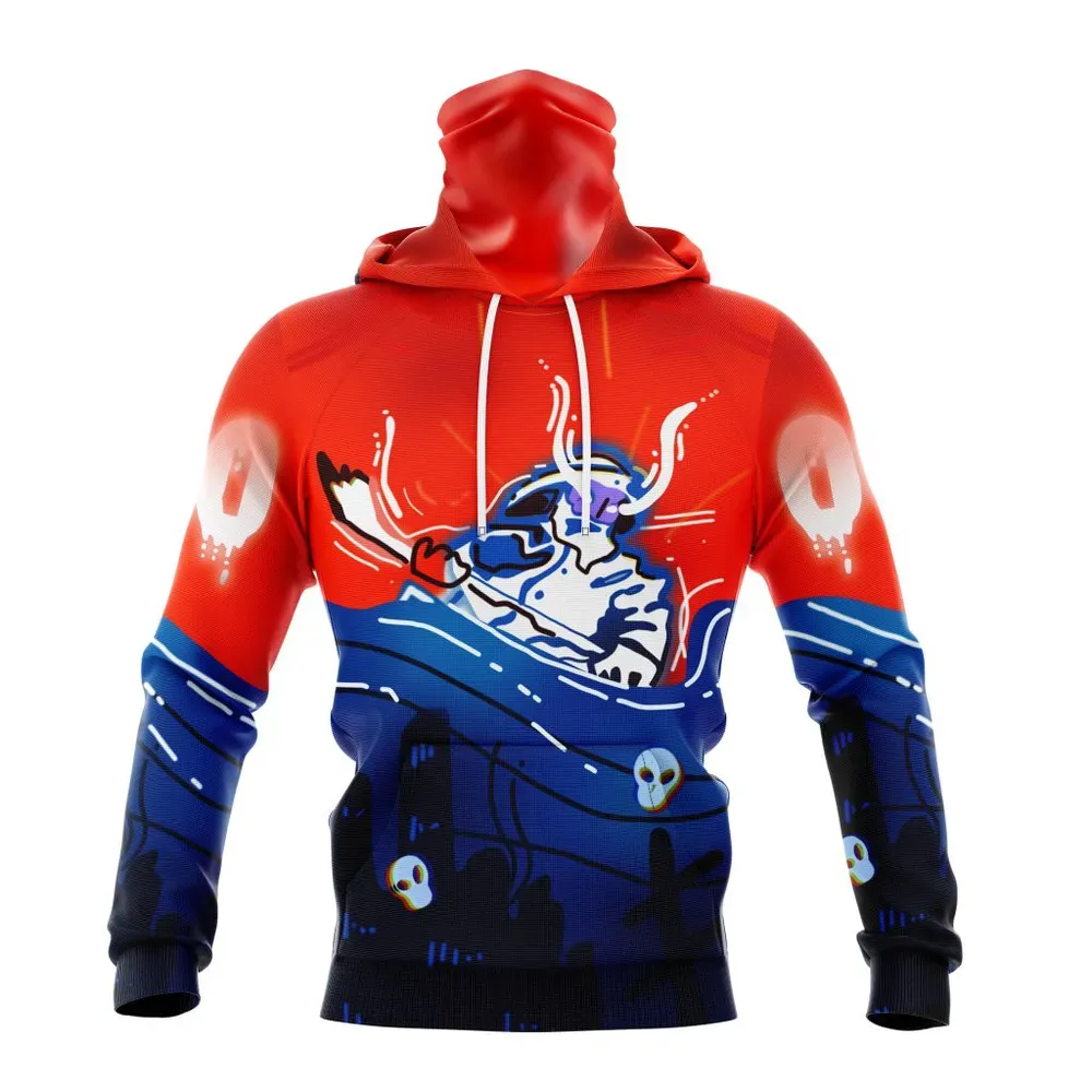 New York Islanders | Specialized Jersey For Halloween Night Mask Hoodie