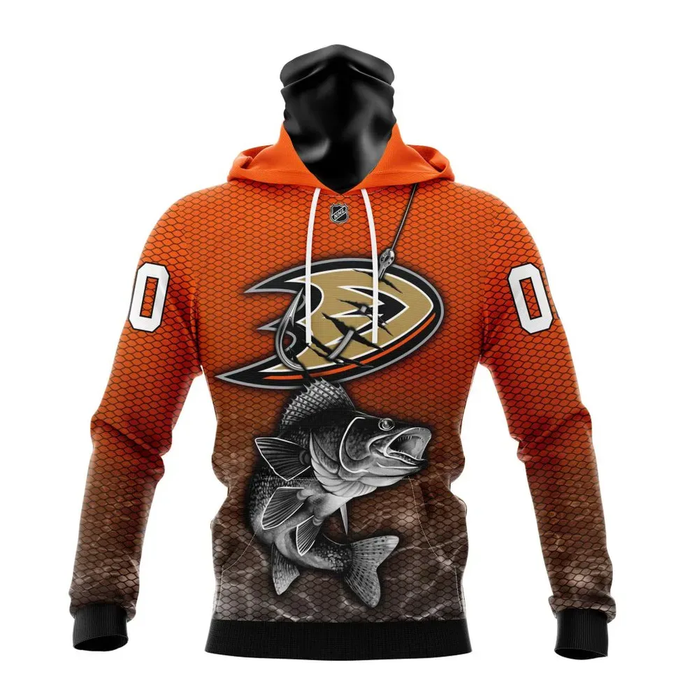 NHL Anaheim Ducks | Specialized Fishing Style St2201 Mask Hoodie