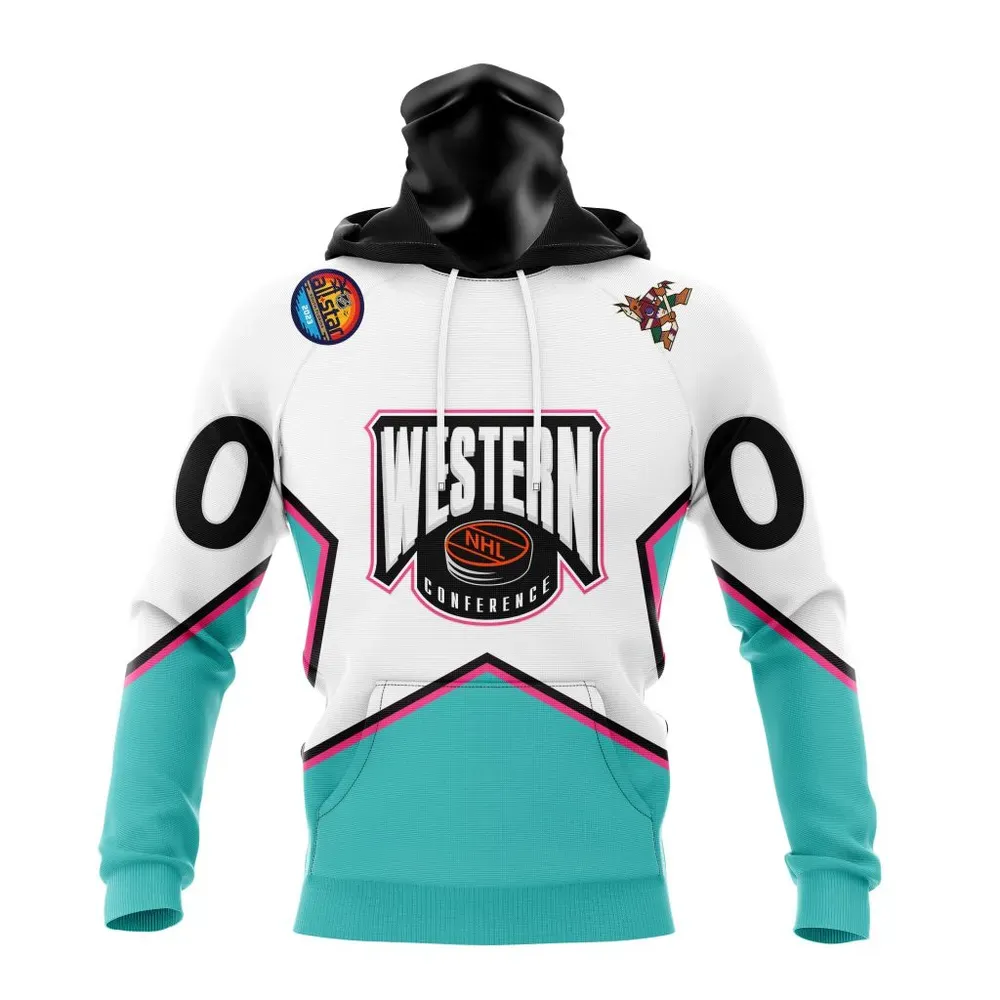 NHL Arizona Coyotes All-Star Western Conference 2023 Mask Hoodie