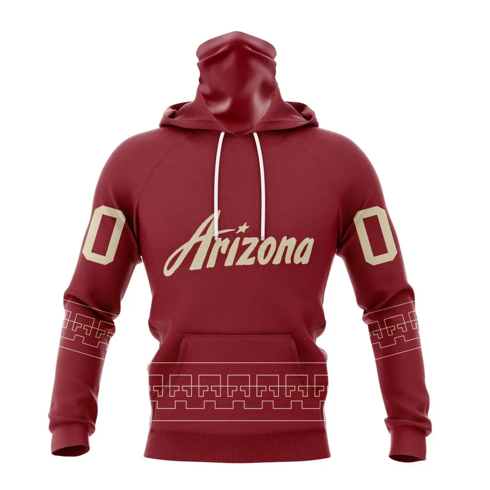 NHL Arizona Coyotes Desert Night 2023 Mask Hoodie