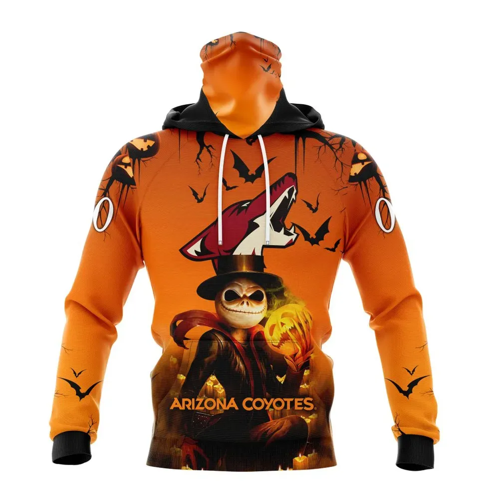 NHL Arizona Coyotes Special Halloween Concepts St2201 Mask Hoodie