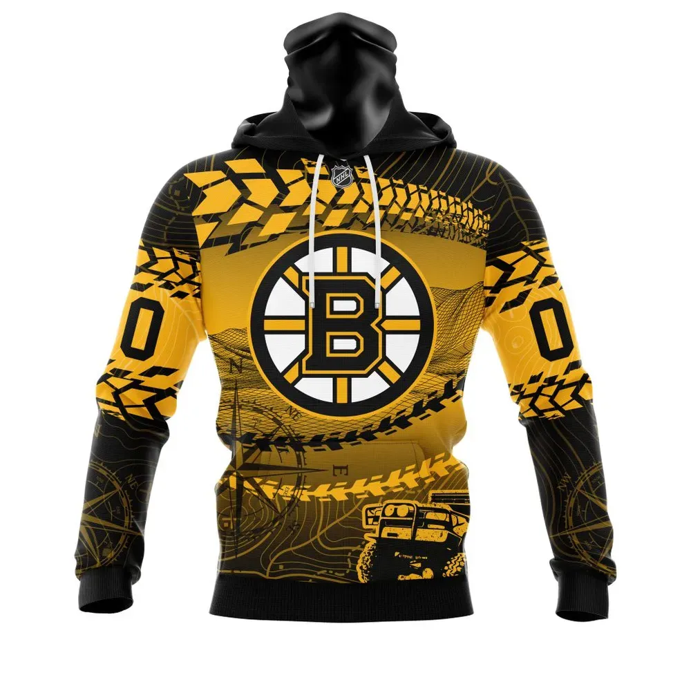 NHL Boston Bruins | Specialized Off Road Style St2201 Mask Hoodie