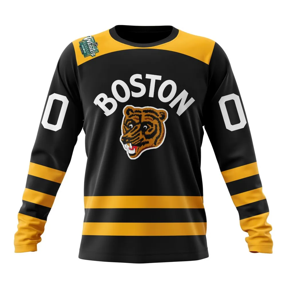 NHL Boston Bruins Winter Classic Long Sleeved Sweatshirt 