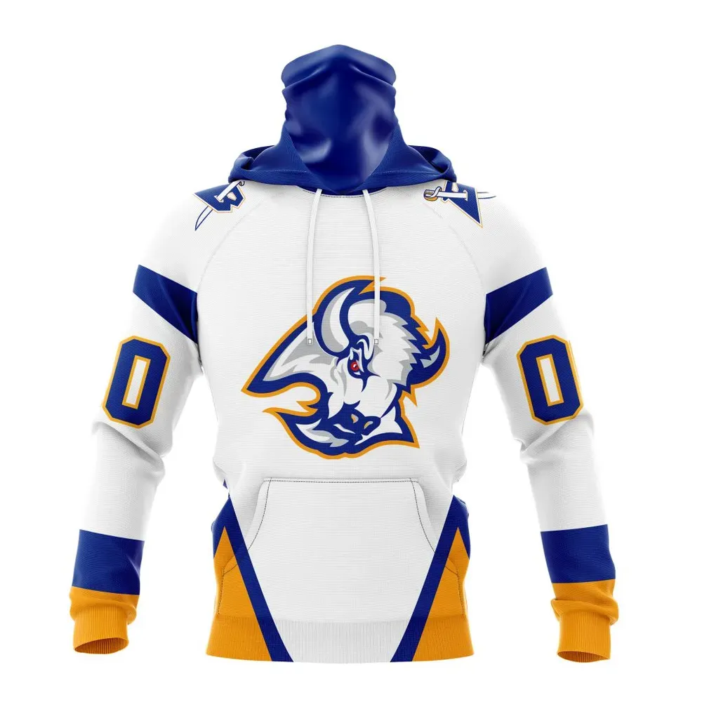 NHL Buffalo Sabres Reverse Retro Kits Mask Hoodie