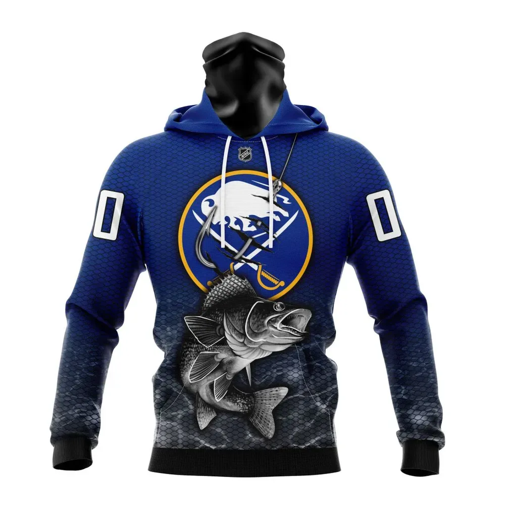 NHL Buffalo Sabres | Specialized Fishing Style St2201 Mask Hoodie