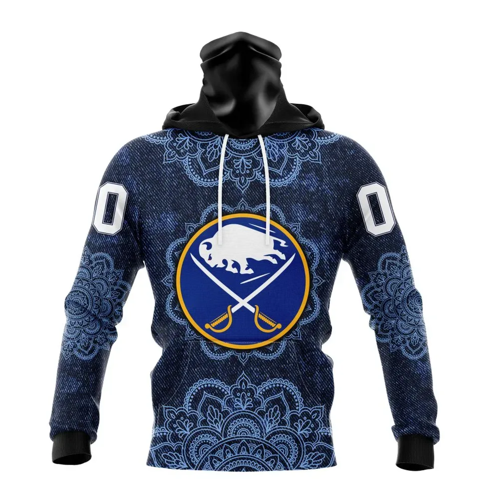 NHL Buffalo Sabres | Specialized Mandala Style St2201 Mask Hoodie