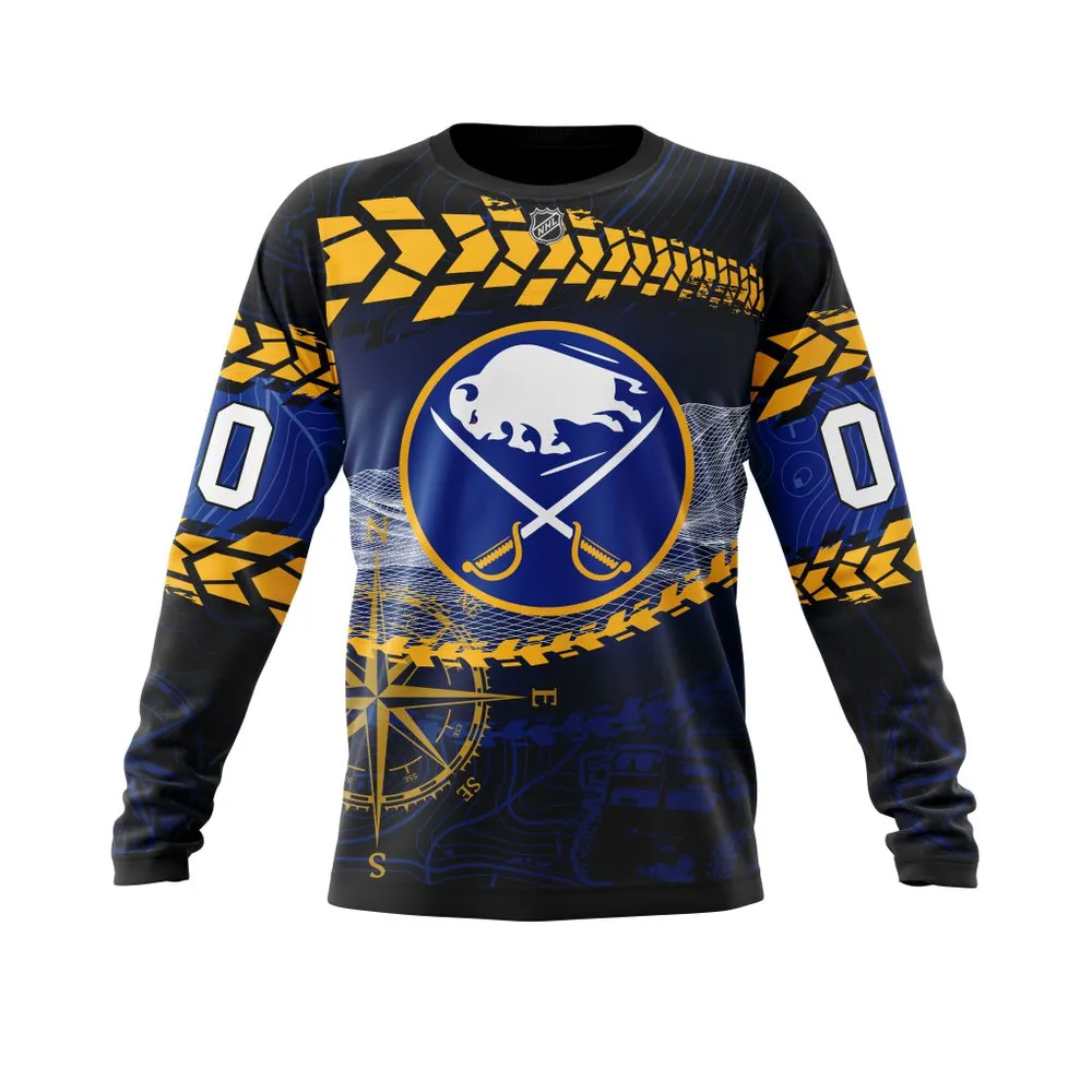 NHL Buffalo Sabres | Specialized Off Road Style St2201 Long Sleeved Sweatshirt 