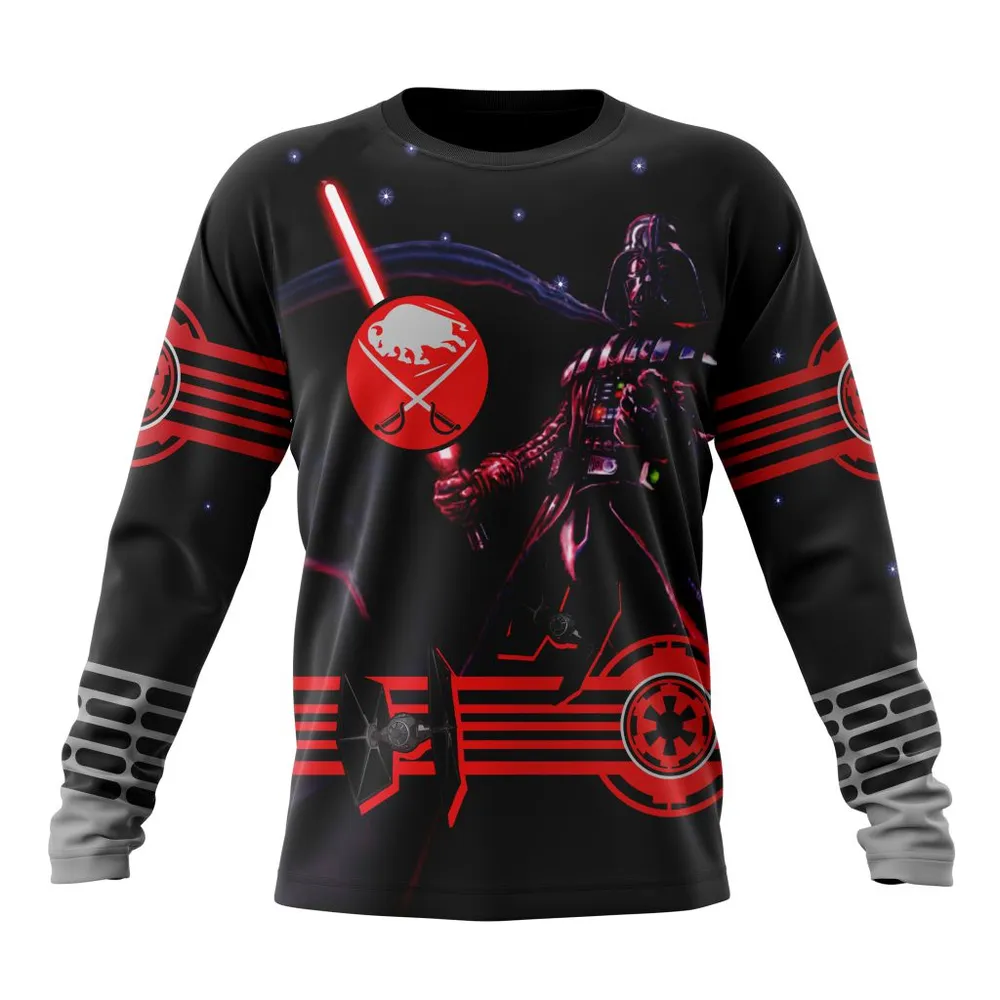 NHL Buffalo Sabres | Specialized Starwar Darth Vader Version Jersey Long Sleeved Sweatshirt 