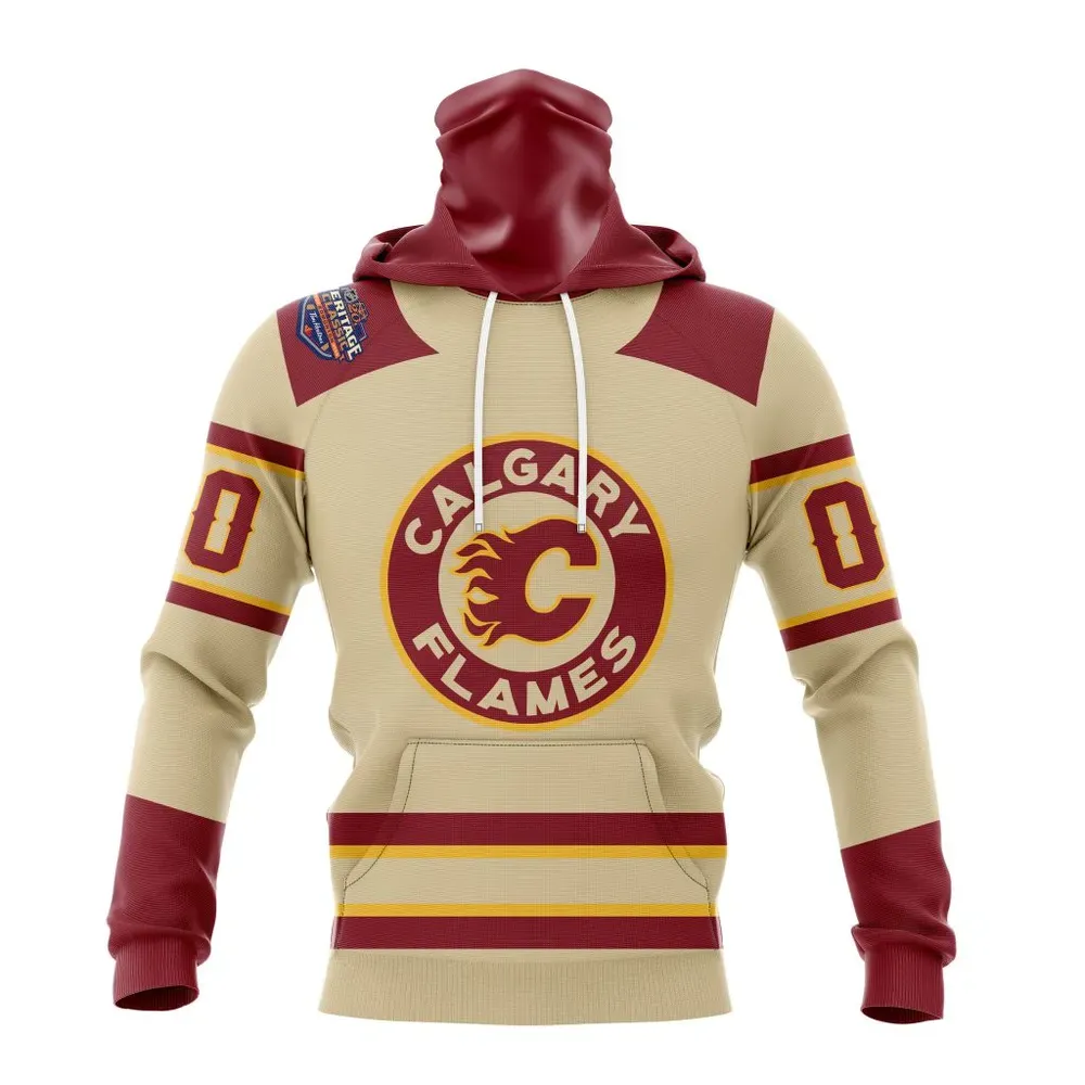 NHL Calgary Flames Heritage Classic Concept Mask Hoodie