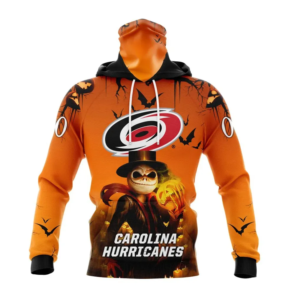 NHL Carolina Hurricanes Special Halloween Concepts St2201 Mask Hoodie