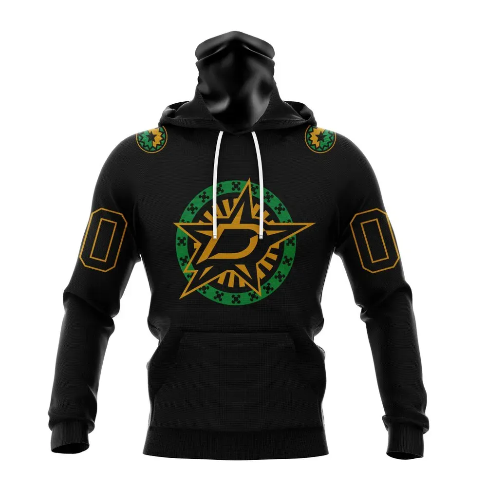 NHL Dallas Stars Celebrate Black History Month 2023 Mask Hoodie