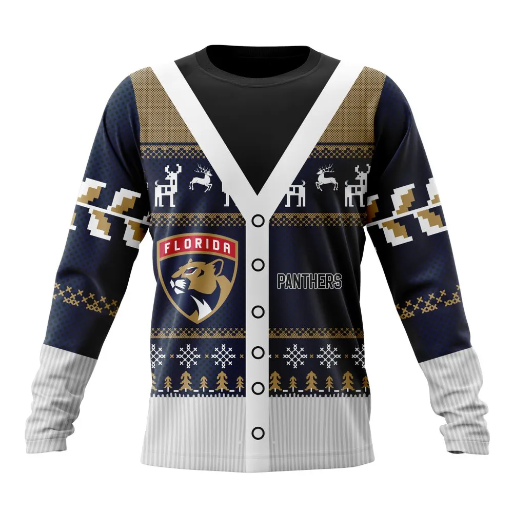 NHL Florida Panthers | Specialized Chrismas Season Long Sleeved Sweatshirt 