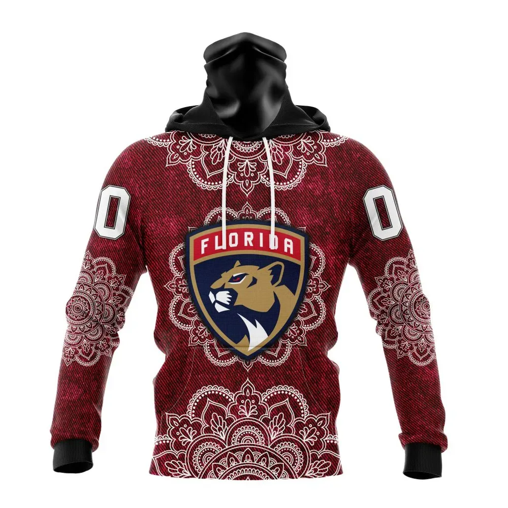 NHL Florida Panthers | Specialized Mandala Style St2201 Mask Hoodie