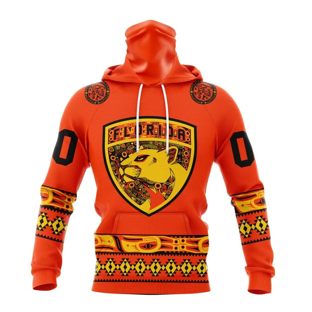 NHL Florida Panthers | Specialized National Day For Truth And Reconciliation Mask Hoodie