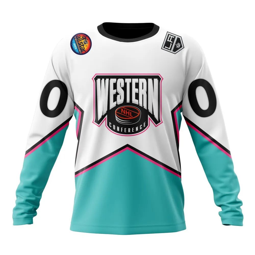 NHL Los Angeles Kings All-Star Western Conference 2023 Long Sleeved Sweatshirt 