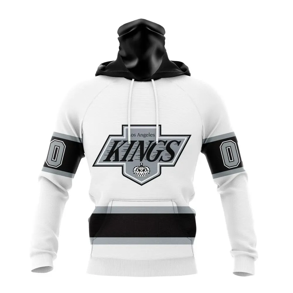 NHL Los Angeles Kings Personalized Alternate Kits Mask Hoodie