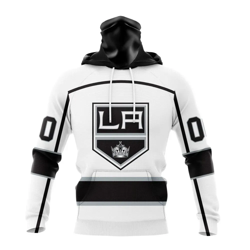 NHL Los Angeles Kings Personalized Away Kits Mask Hoodie