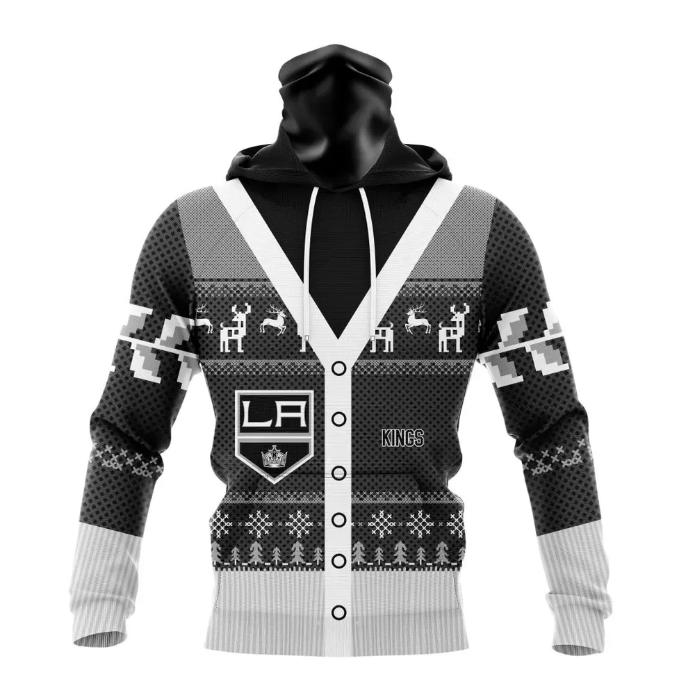 NHL Los Angeles Kings | Specialized Chrismas Season Mask Hoodie