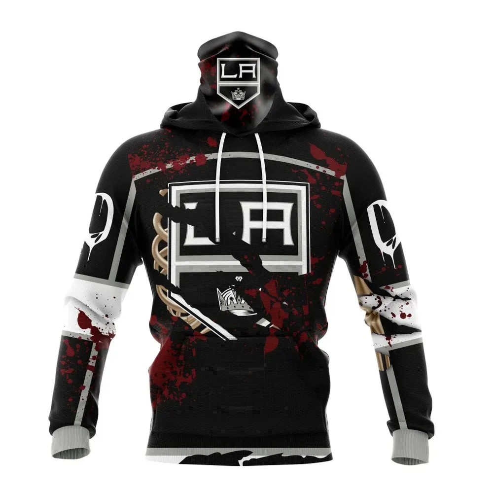 NHL Los Angeles Kings | Specialized Design Jersey With Your Ribs For Halloween Mask Hoodie