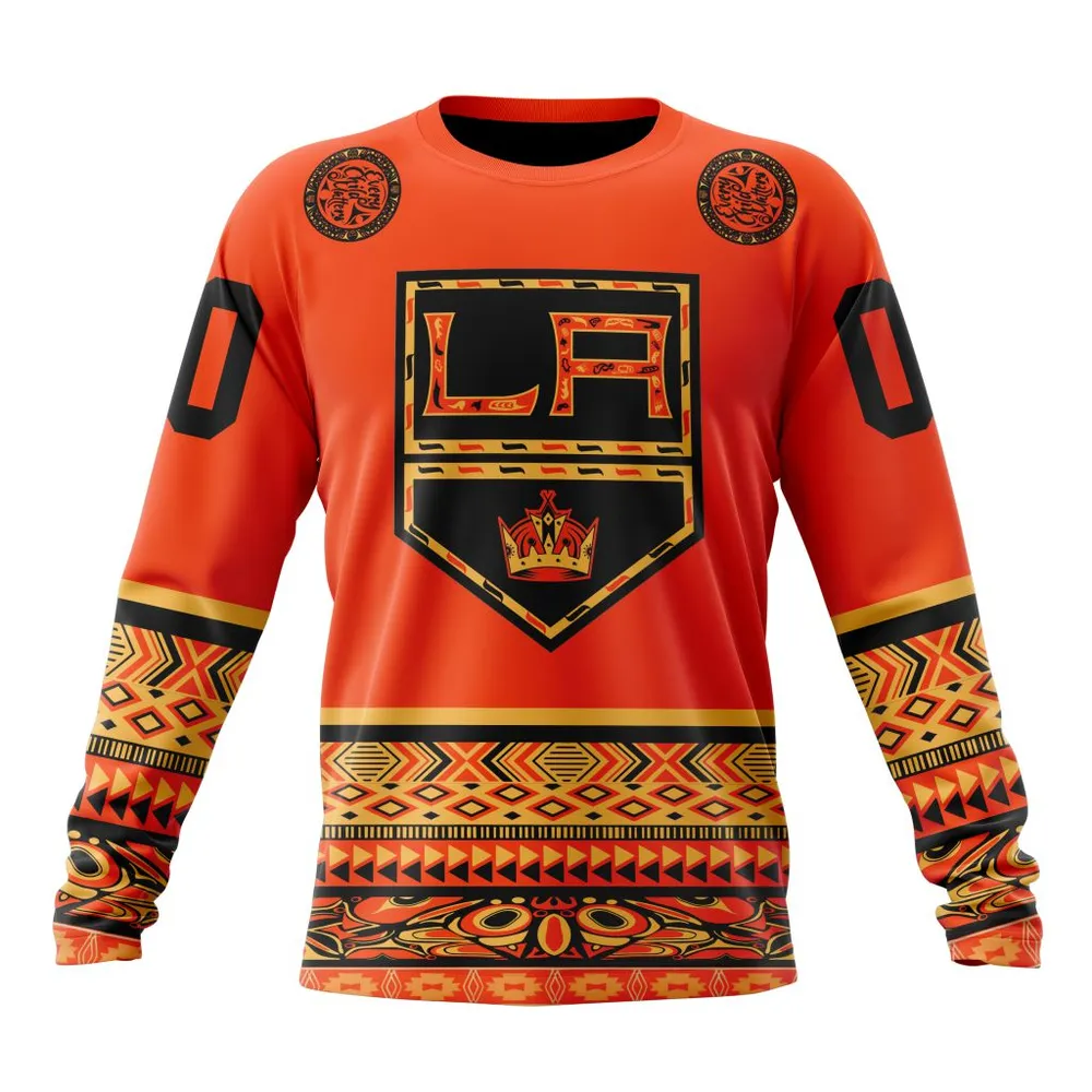 NHL Los Angeles Kings | Specialized National Day For Truth And Reconciliation Long Sleeved Sweatshirt 