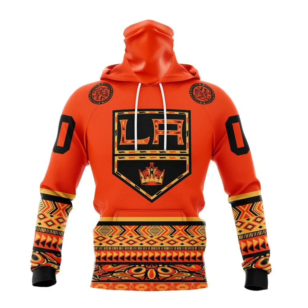 NHL Los Angeles Kings | Specialized National Day For Truth And Reconciliation Mask Hoodie