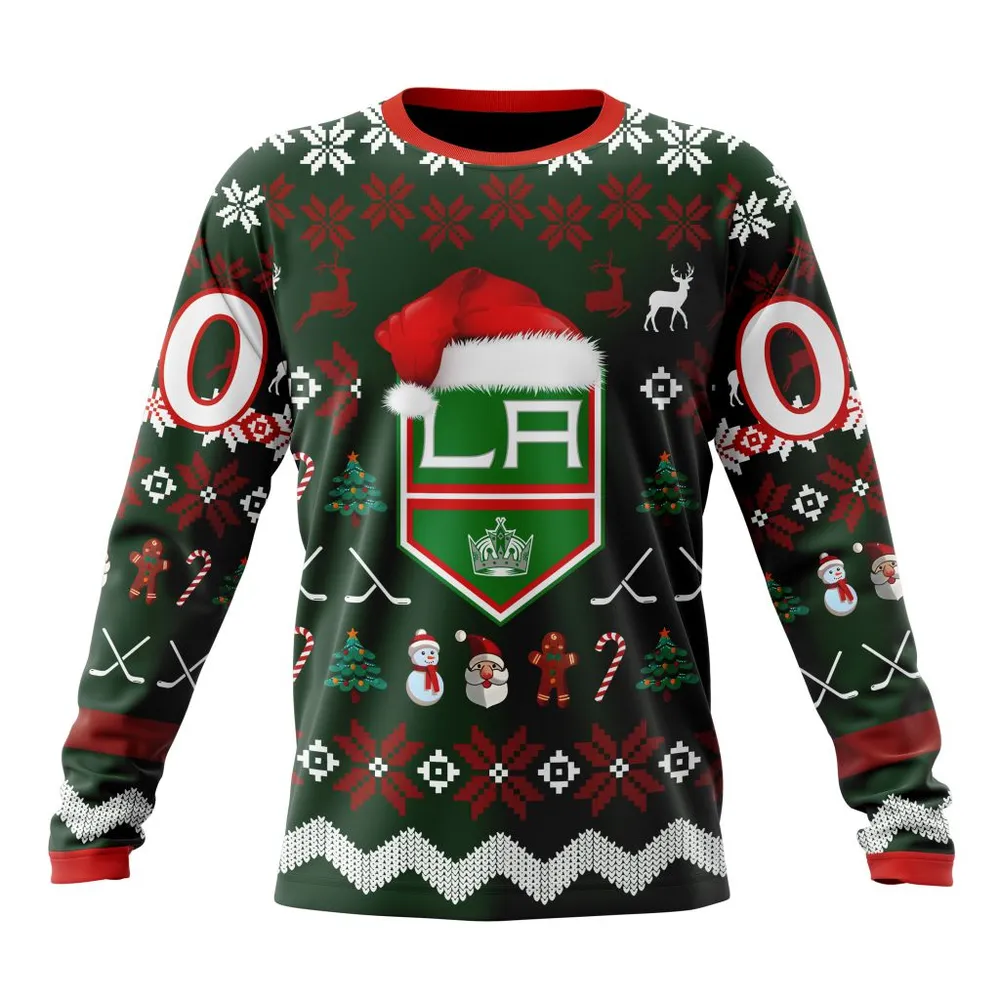 NHL Los Angeles Kings | Specialized Unisex Christmas Is Coming Long Sleeved Sweatshirt 