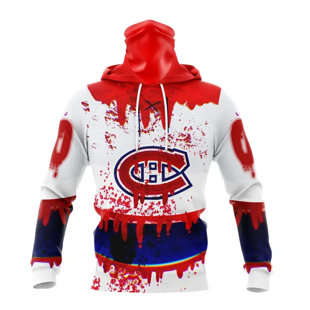 NHL Montreal Canadiens | Specialized Jersey For Halloween Night Mask Hoodie