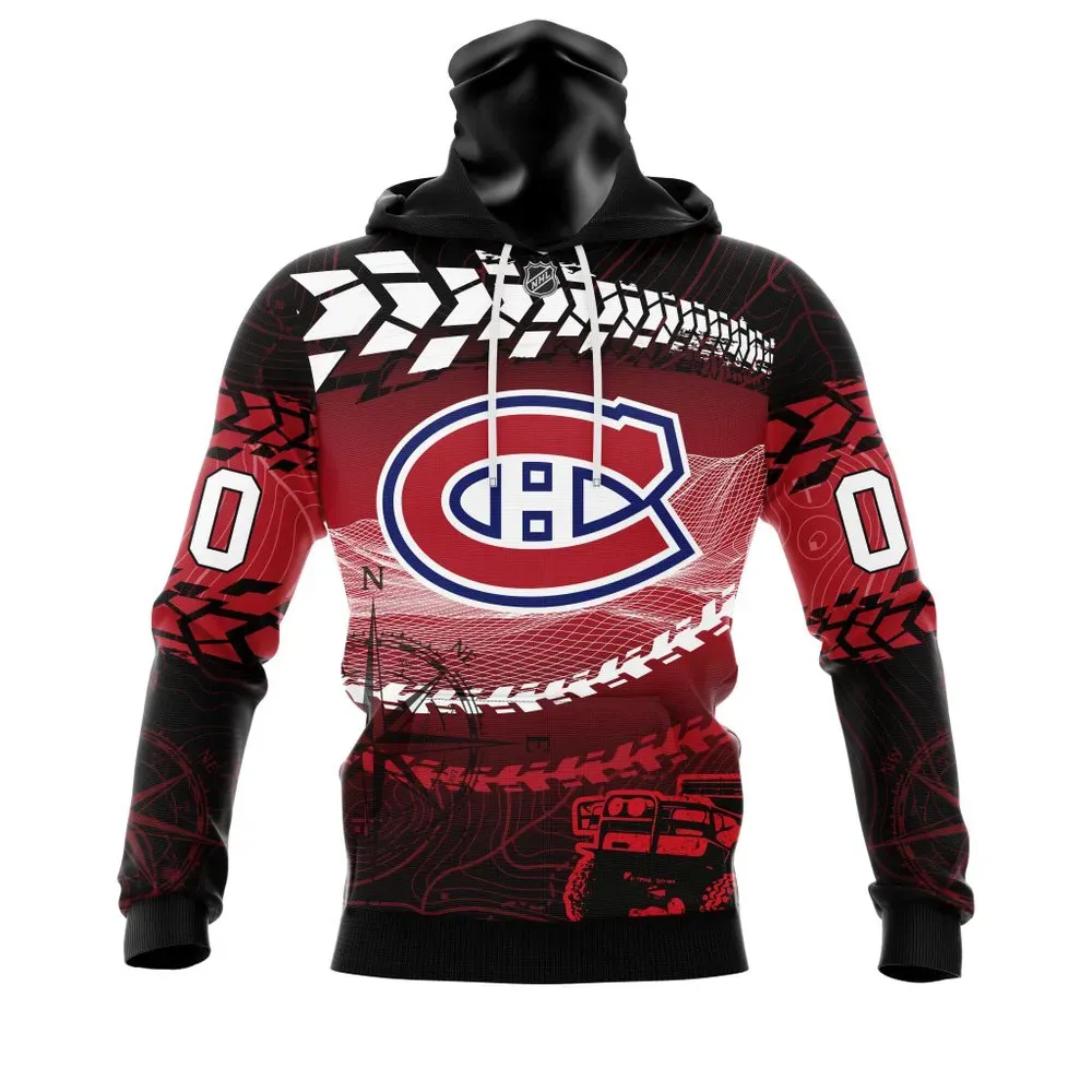 NHL Montreal Canadiens | Specialized Off Road Style St2201 Mask Hoodie