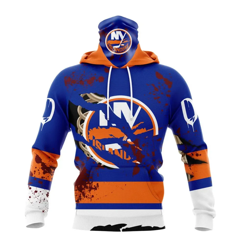 NHL New York Islanders | Specialized Design Jersey With Your Ribs For Halloween Mask Hoodie