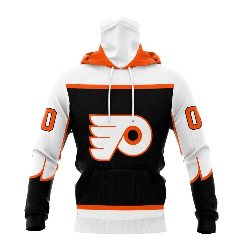 NHL Philadelphia Flyers Personalized Alternate Concepts Kits St2401 Mask Hoodie